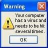 Virus warning image